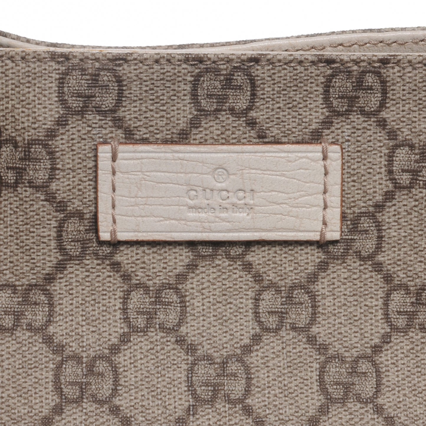 GG Plus Monogram Small Vertical Tote Off White