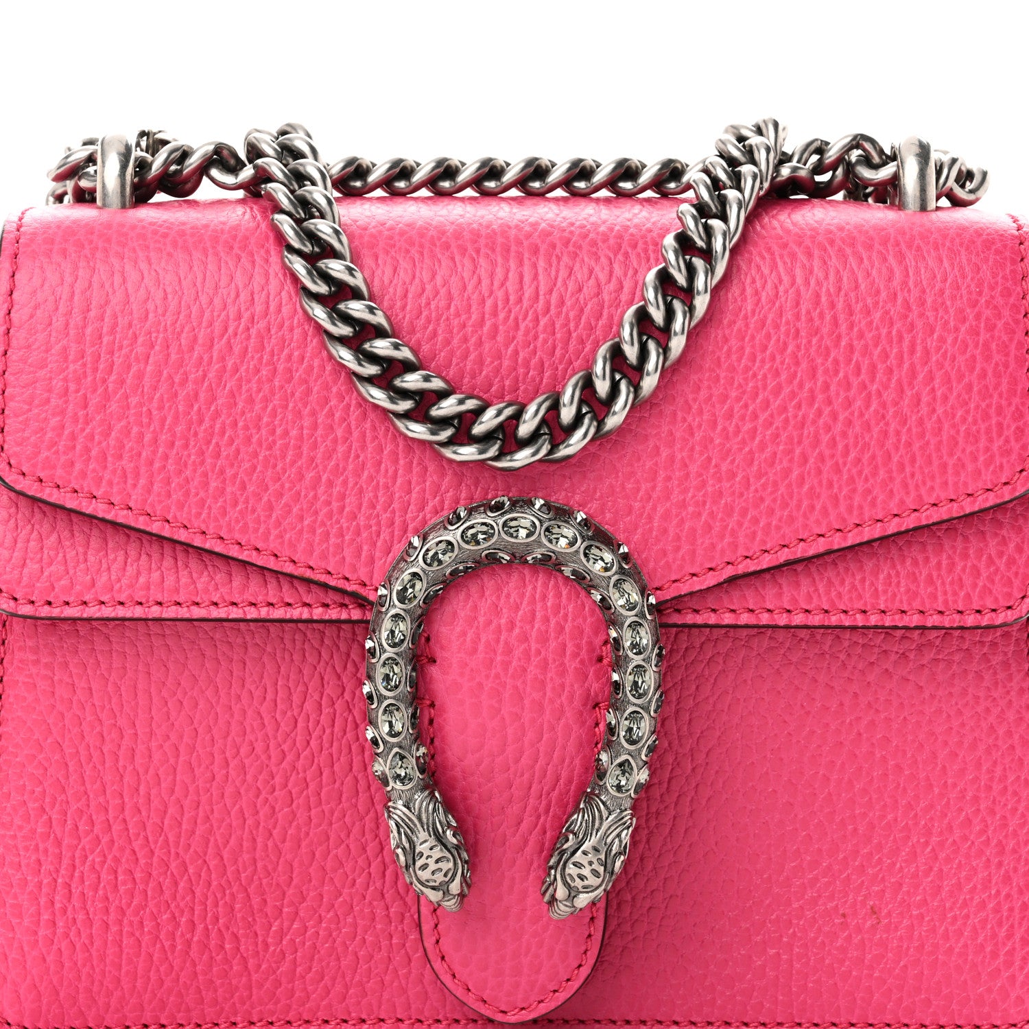 Gucci Calfskin Mini Dionysus Shoulder Bag Box Pink 8 of 10