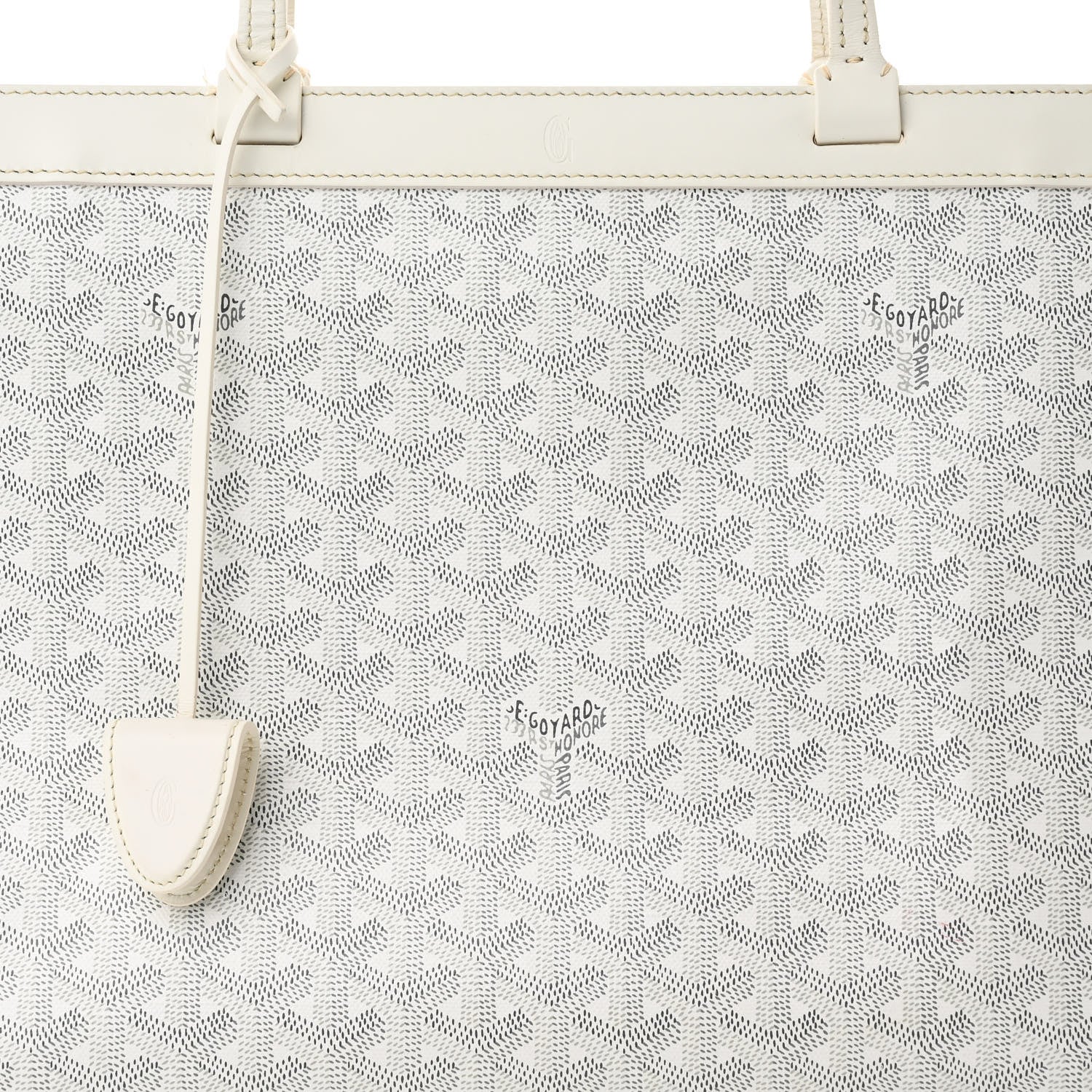 Goyard Goyardine Bellechasse PM White 7 of 18