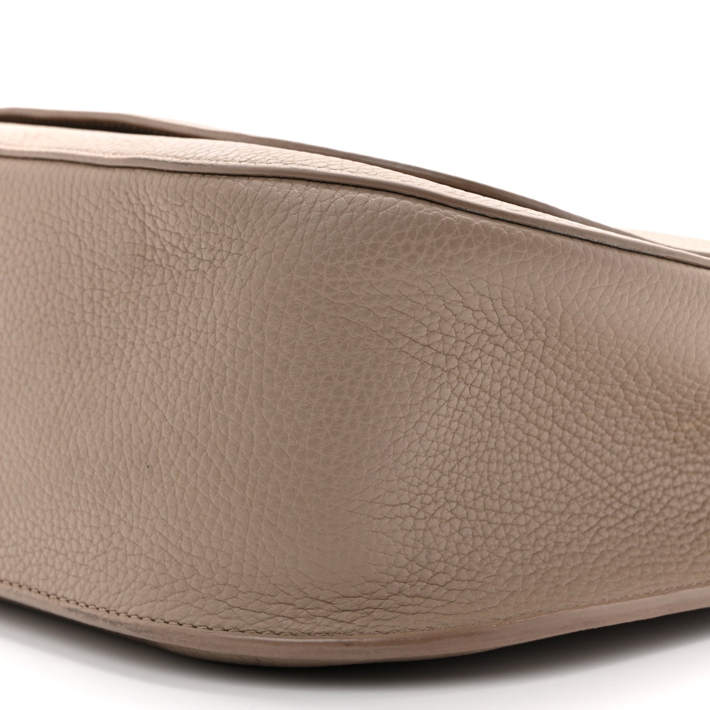 Grained Calfskin Hunting Bag II Stone