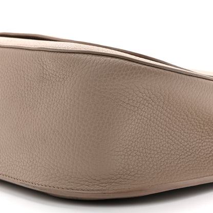The Row Grained Calfskin Hunting Bag II Stone 9 of 15