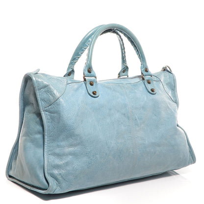 Balenciaga Chevre Work Sky Blue 3 of 10