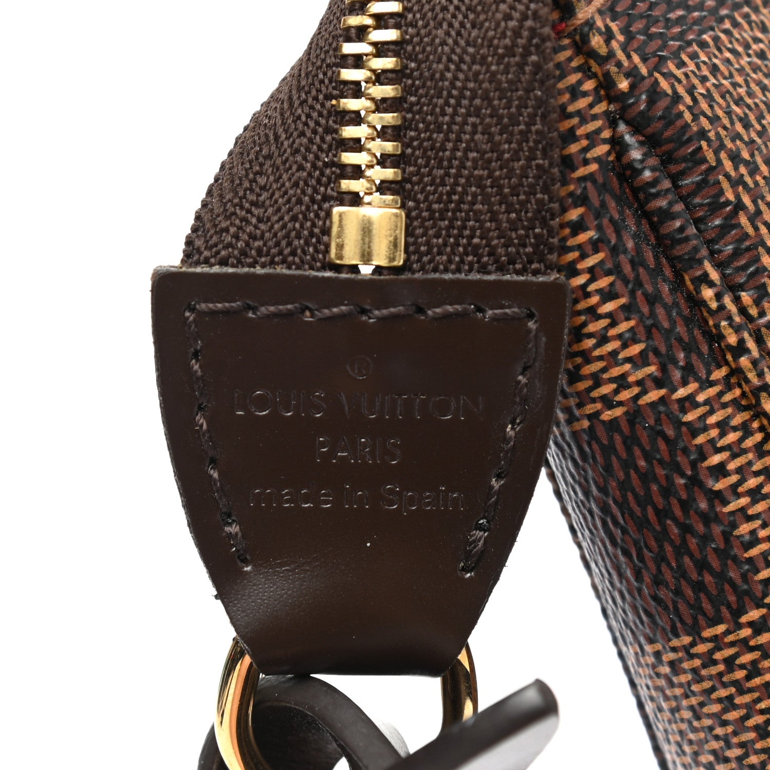 Louis Vuitton Damier Ebene Pochette Accessories NM 6 of 12