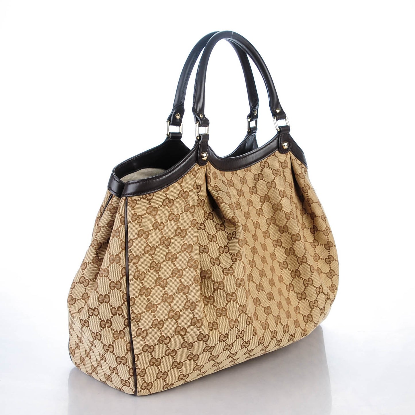 Monogram Large Sukey Tote Dark Brown