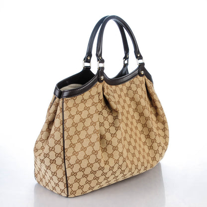 Gucci Monogram Large Sukey Tote Dark Brown 3 of 7