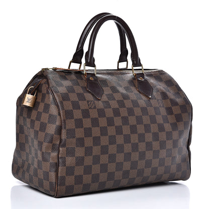 Louis Vuitton Damier Ebene Speedy 30 2 of 18