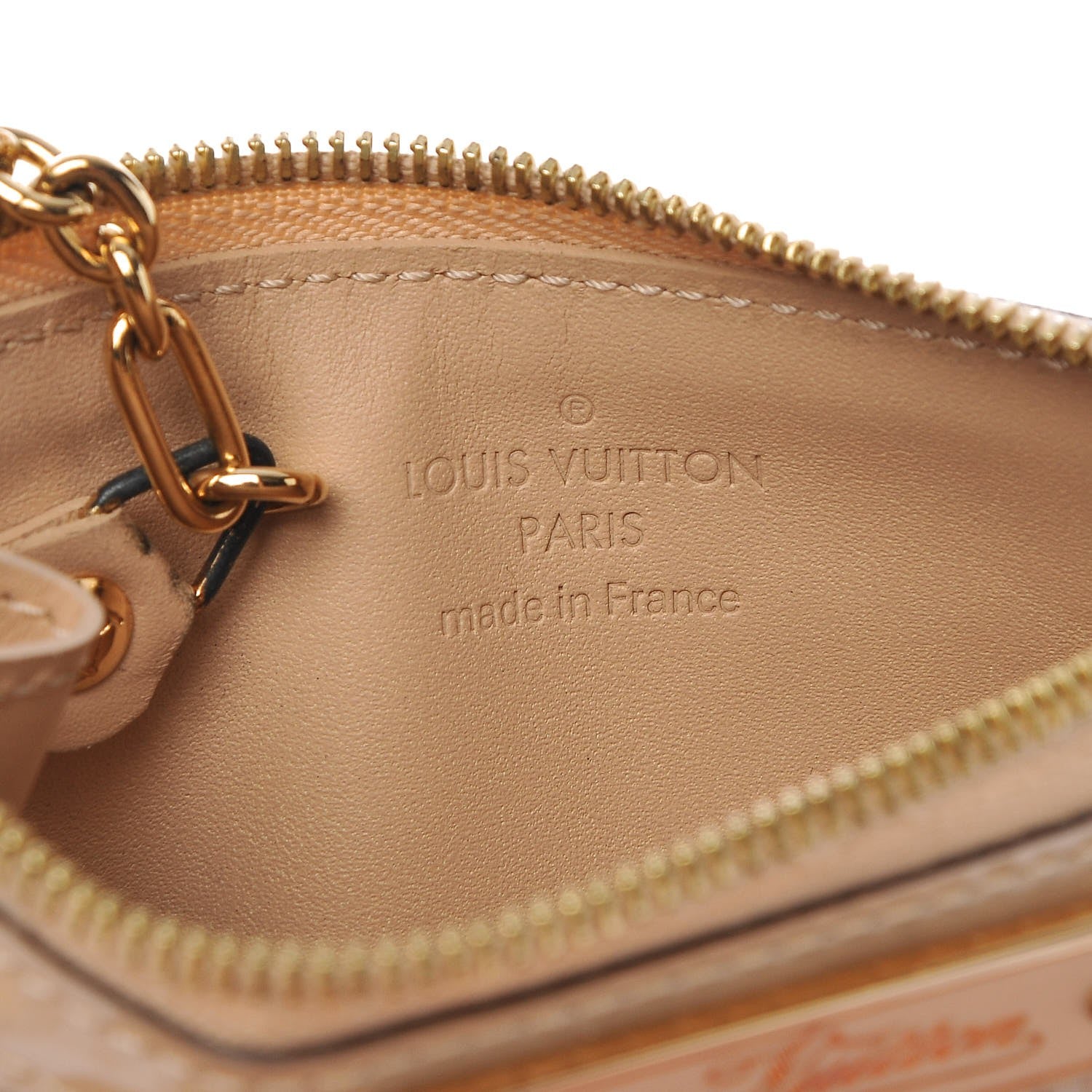 Louis Vuitton Vernis Key Pouch Dune 6 of 7