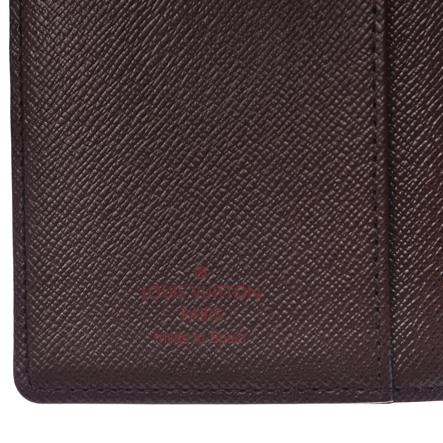 Damier Ebene Small Ring Agenda Cover