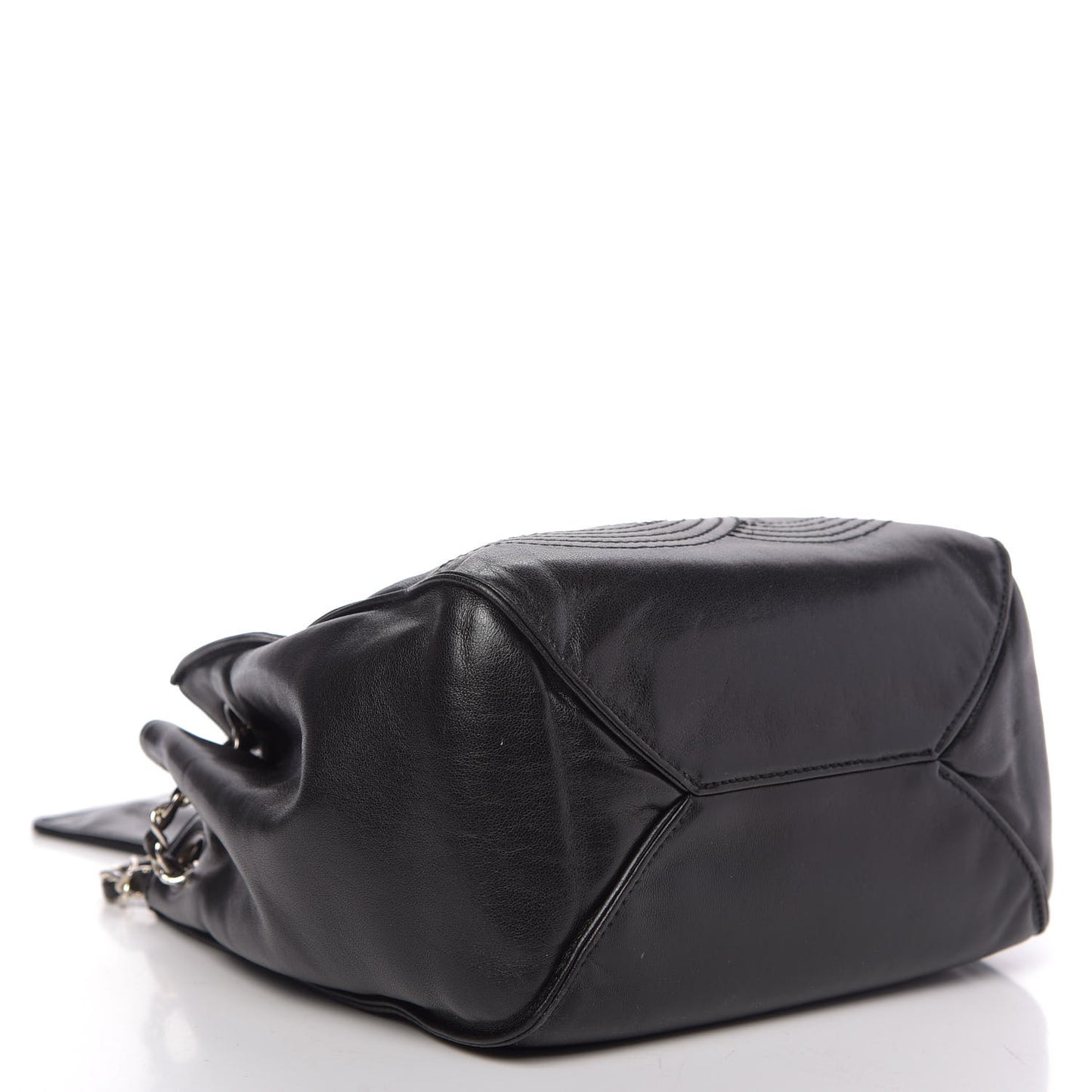 Lambskin CC Shoulder Bag Black