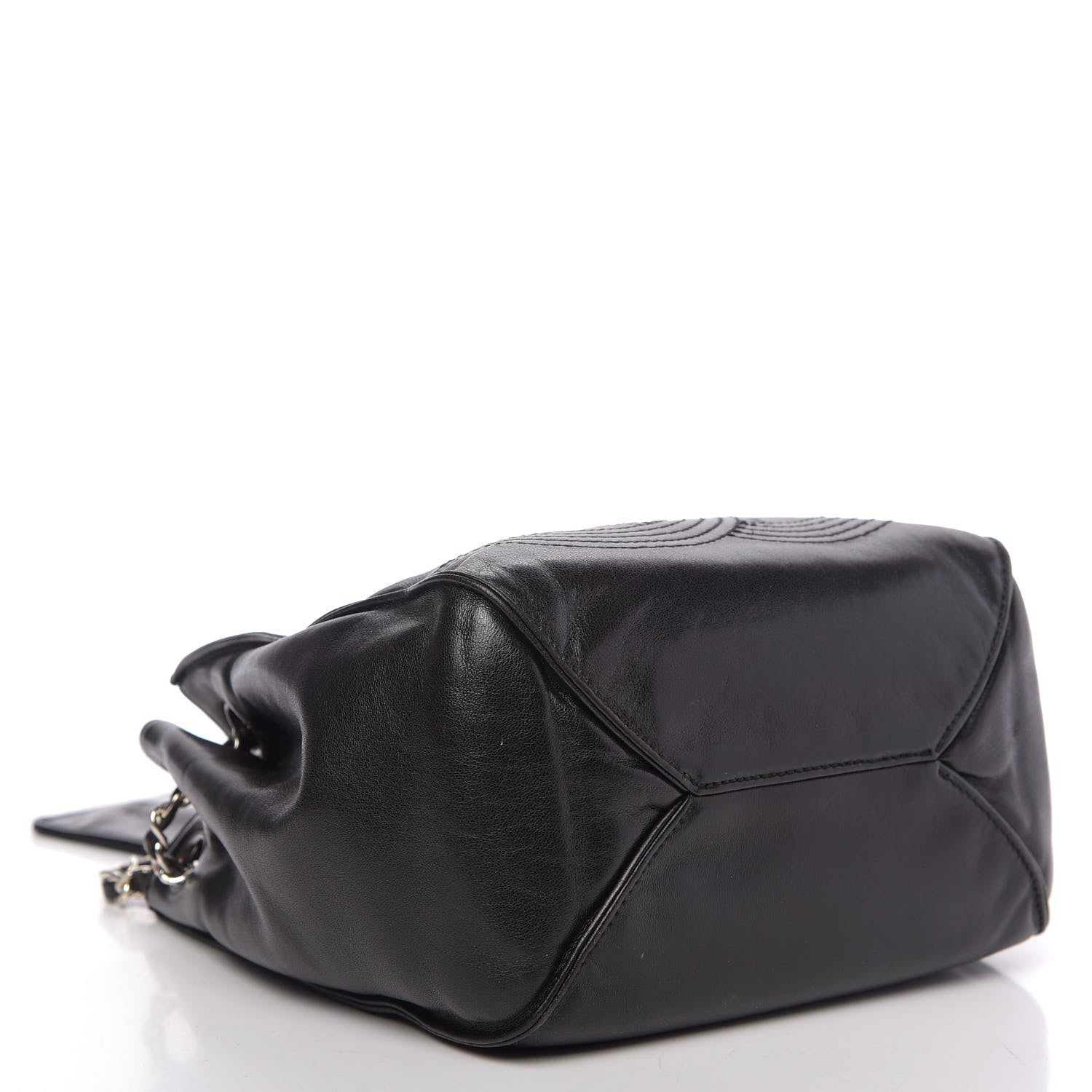 Chanel Lambskin CC Shoulder Bag Black 5 of 11