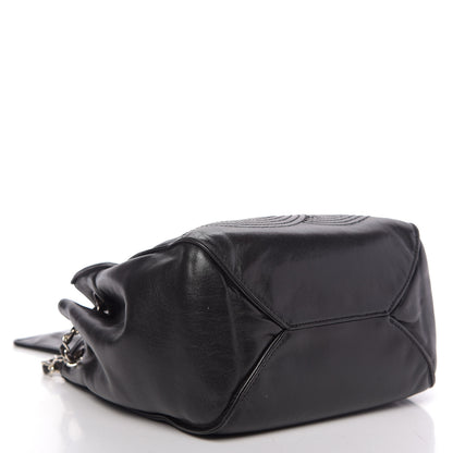Chanel Lambskin CC Shoulder Bag Black 5 of 11
