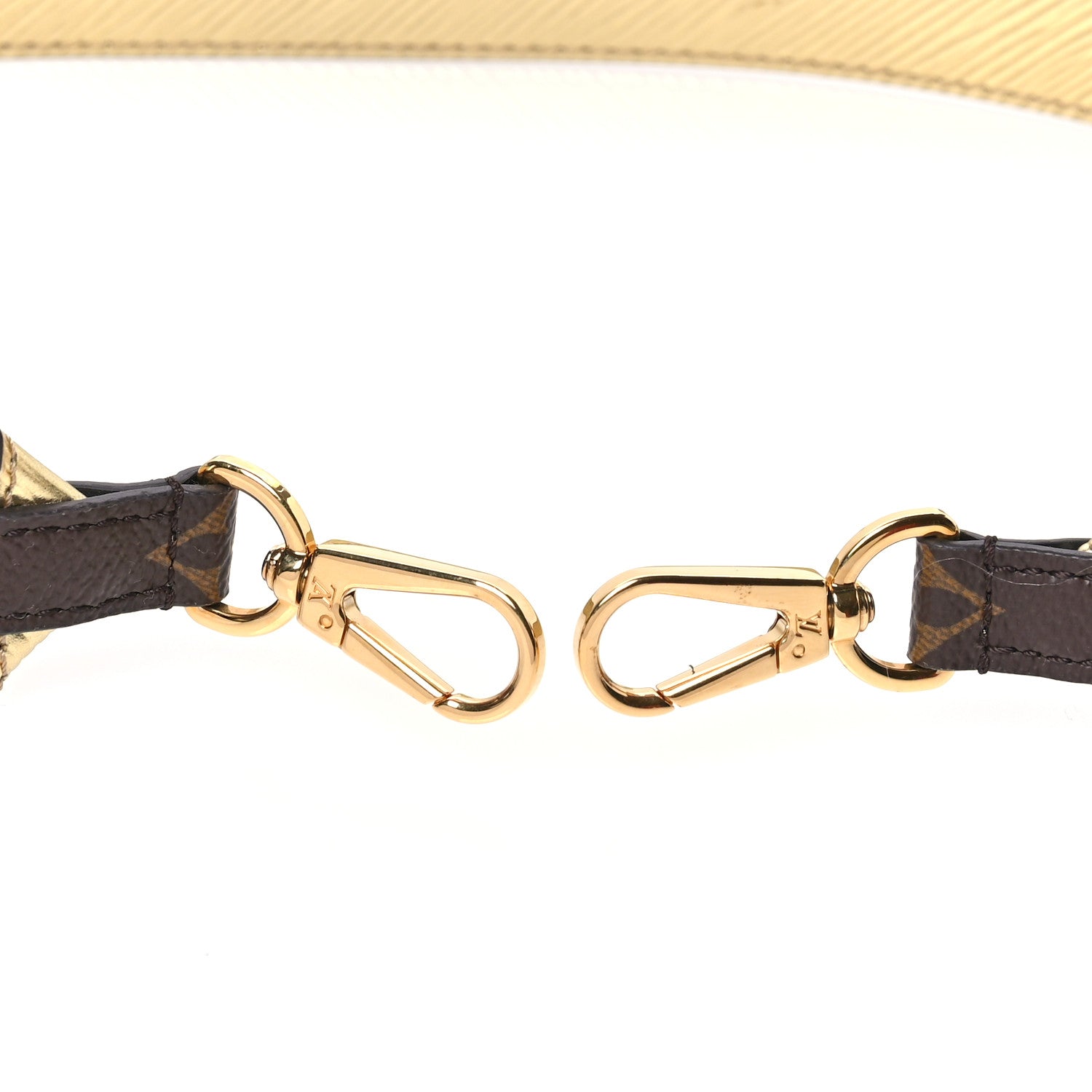 Louis Vuitton Epi Monogram Bandouliere Shoulder Strap Gold 3 of 6