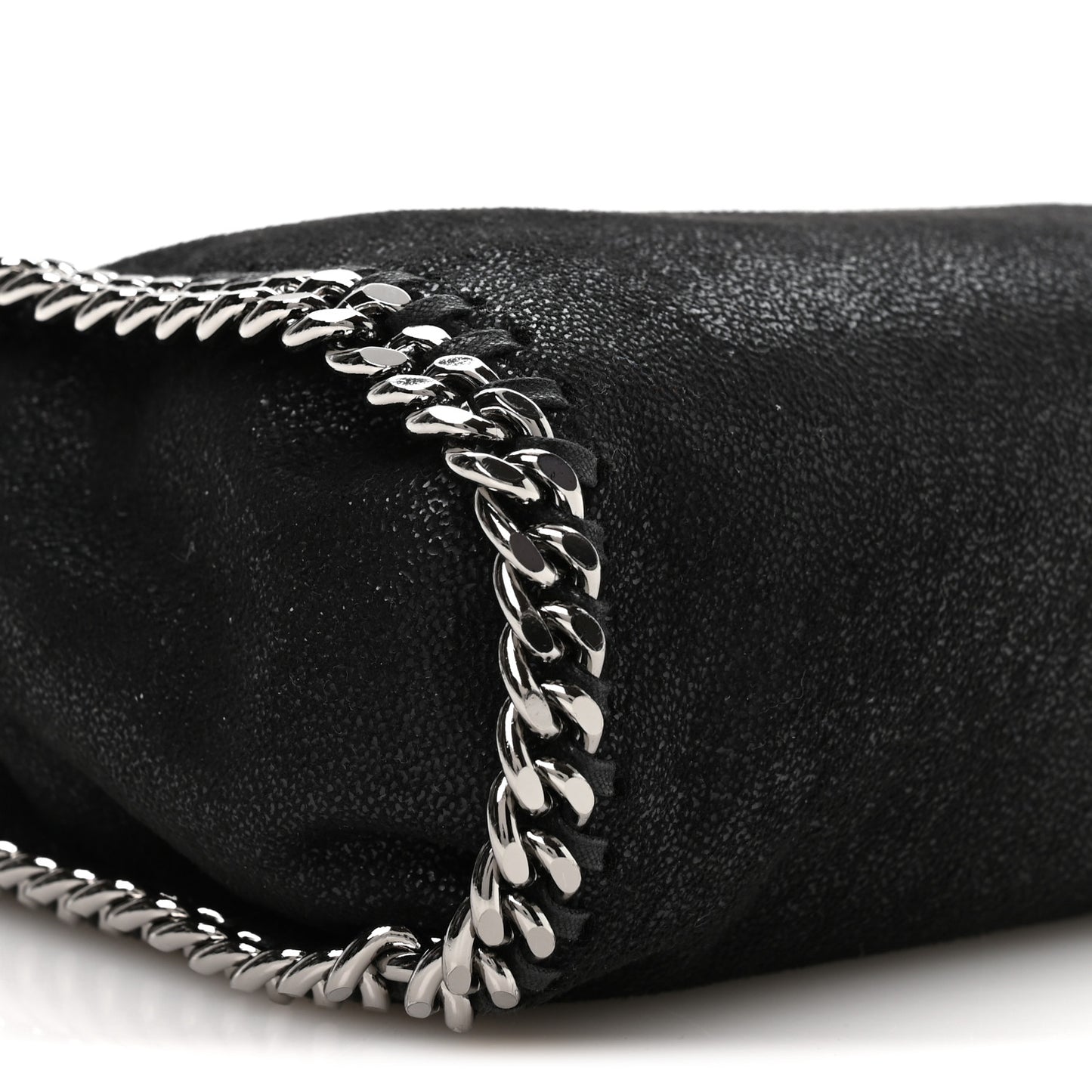 Shaggy Deer Mini Falabella Tote Black