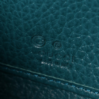 Gucci Monogram Dollar Calfskin Zip Around Wallet Beige Ebony Deep Cobalt 6 of 8