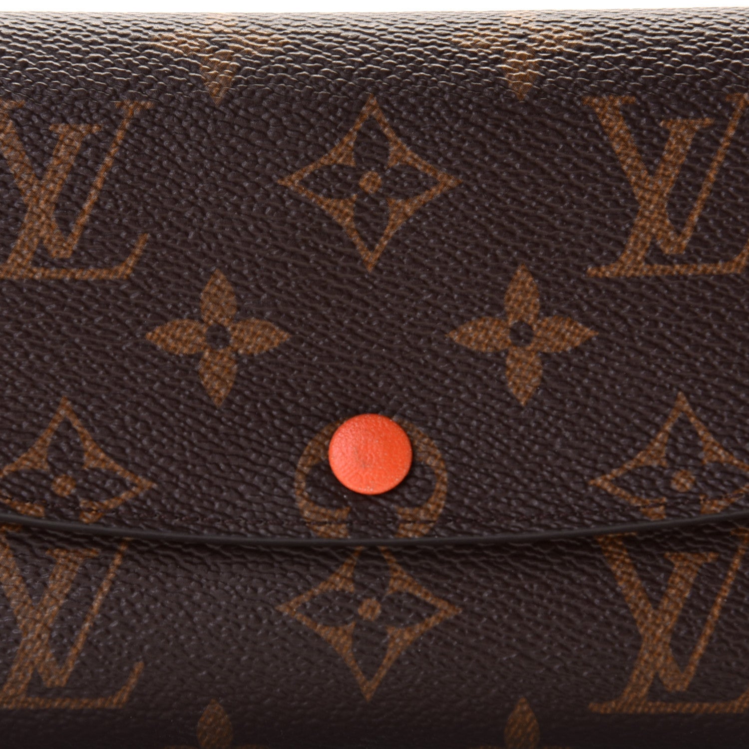 Louis Vuitton Monogram Emilie Wallet Piment 2 of 9