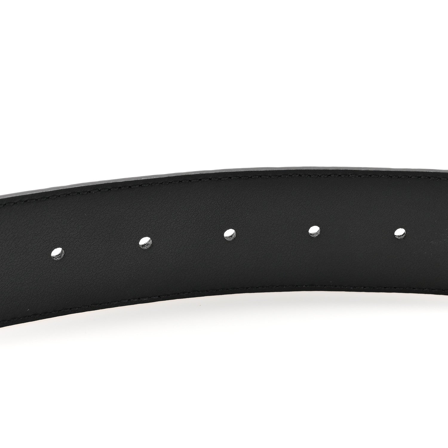 Gucci Guccissima Signature Interlocking G 40mm Belt 95 38 Black 4 of 5