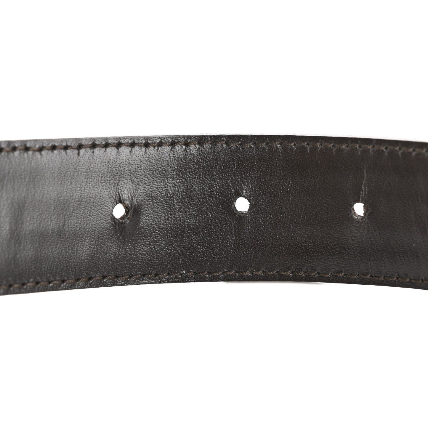 Monogram Interlocking G 90 36 Belt Dark Brown
