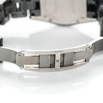 Chanel Stainless Steel Ceramic Ruby 33mm J12 Quartz Watch Black 7 of 7