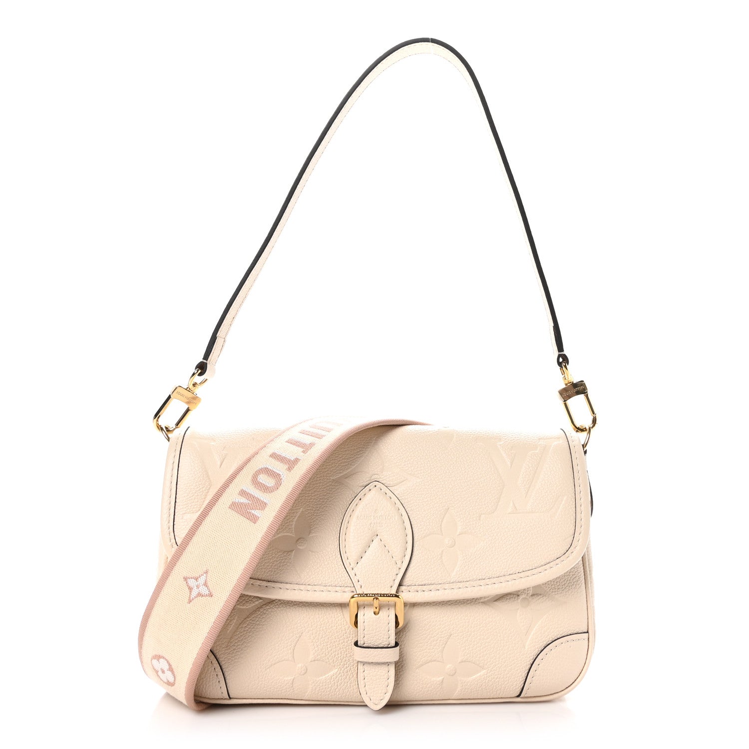 Louis Vuitton Empreinte Monogram Giant Diane Cream 1 of 9