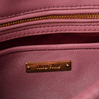 Miu Miu Nappa Matelasse Crossbody Clutch Loto 6 of 6