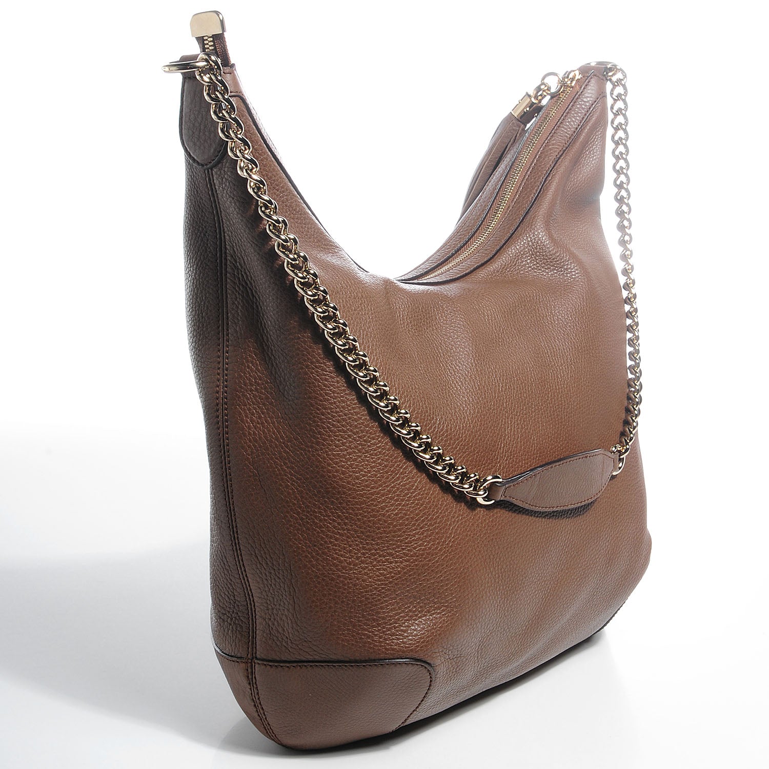 Gucci Cellarius Calfskin Medium Soho Chain Hobo Acero 3 of 9