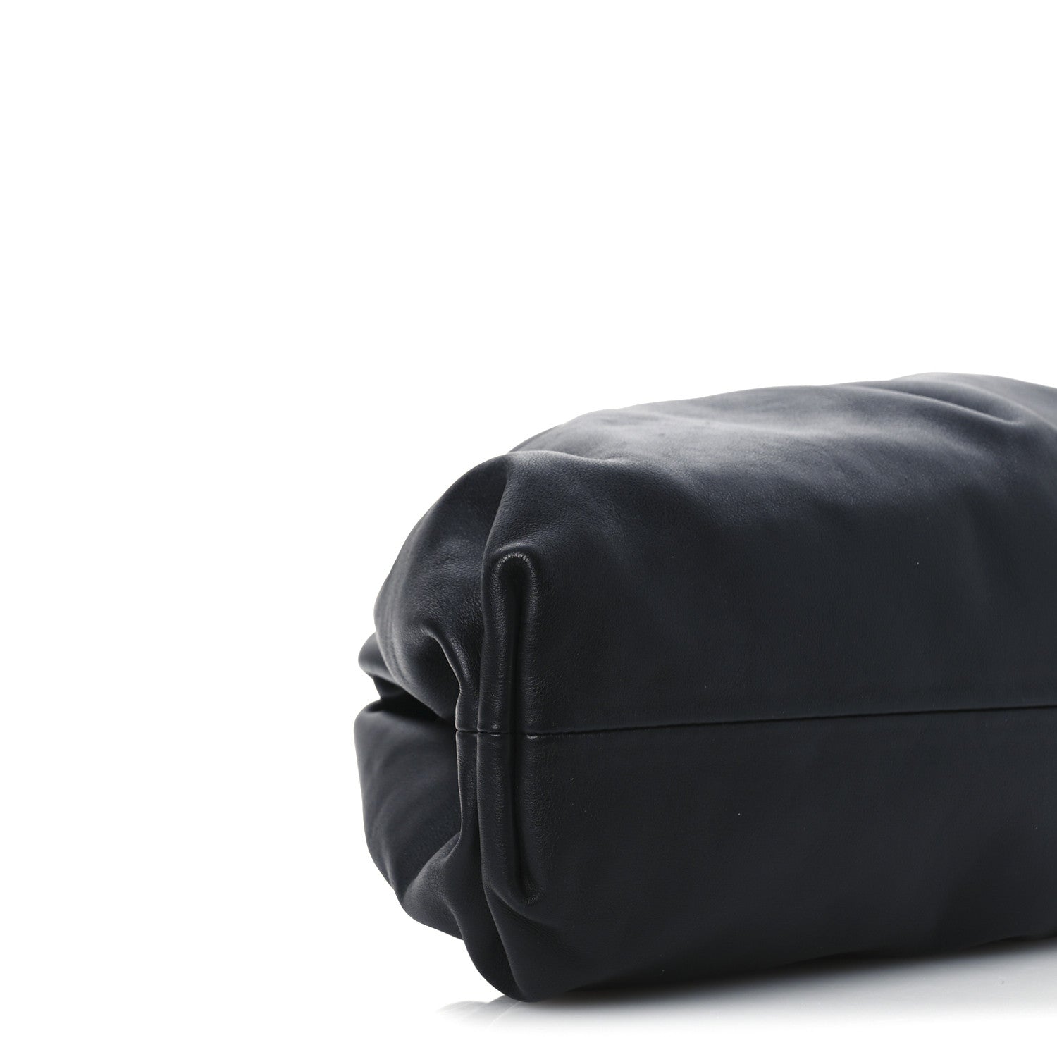 Bottega Veneta Smooth Butter Calf The Pouch Oversized Clutch Black 8 of 11