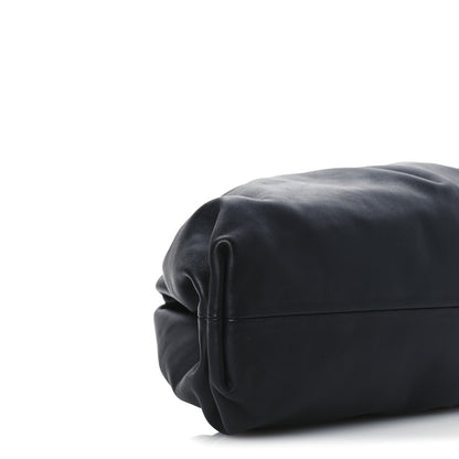 Bottega Veneta Smooth Butter Calf The Pouch Oversized Clutch Black 8 of 11