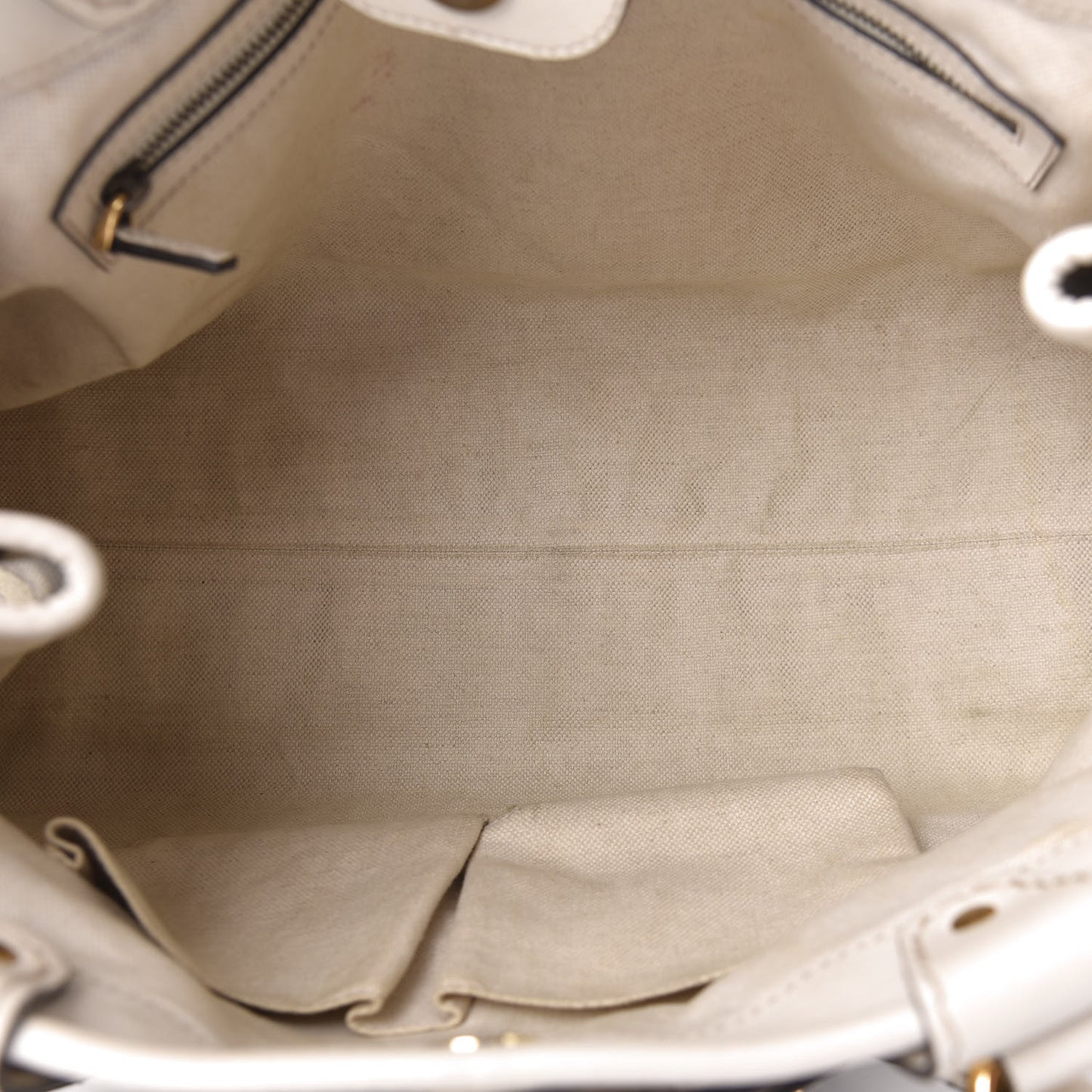 Monogram Medium GG Running Tote Off White