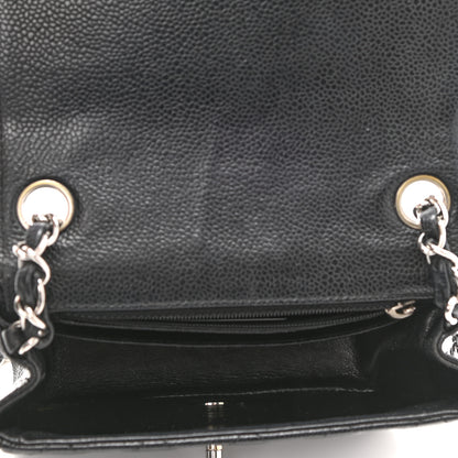Chanel Caviar Quilted Mini Square Flap Black 5 of 11