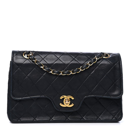 Chanel Lambskin Quilted Small Double Flap Black 1 of 4