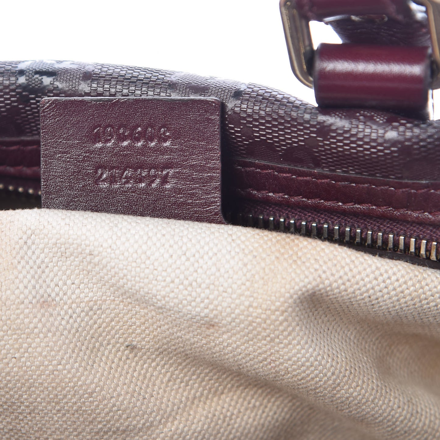 Imprime Monogram Medium Joy Boston Bordeaux
