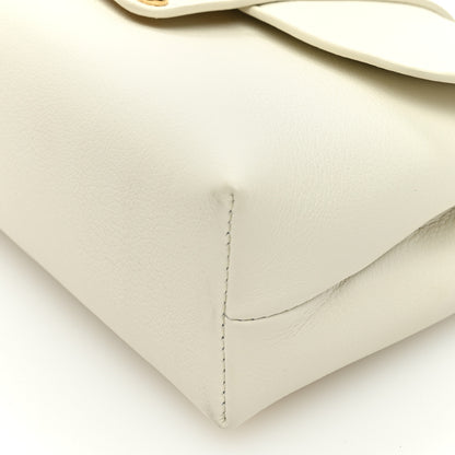 Celine Supple Calfskin Teen Victoire White 9 of 9