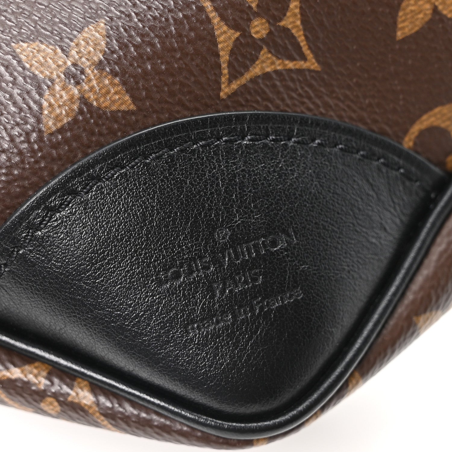 Louis Vuitton Monogram Odeon MM Black 6 of 9
