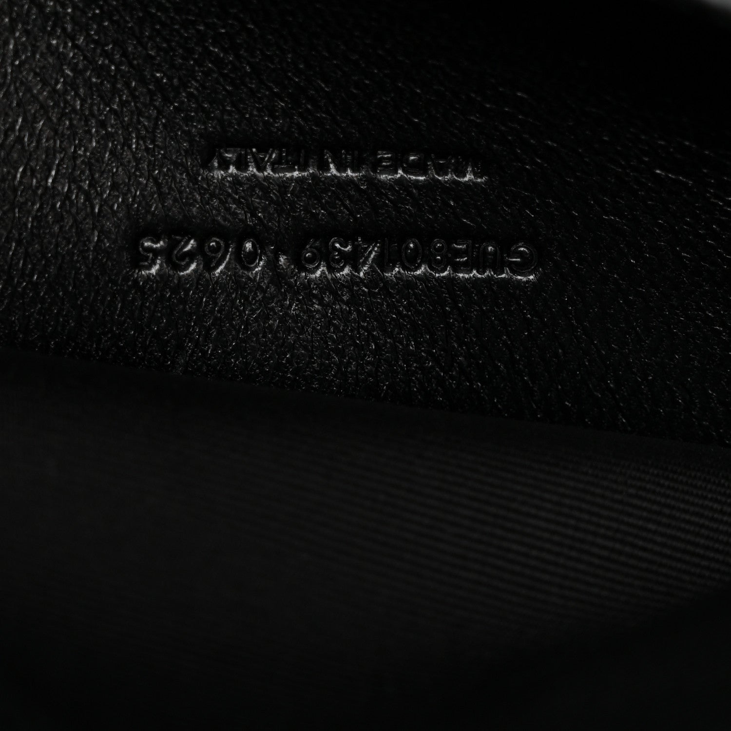Saint Laurent Lambskin Chevron Quilted Medium LouLou Black 8 of 13