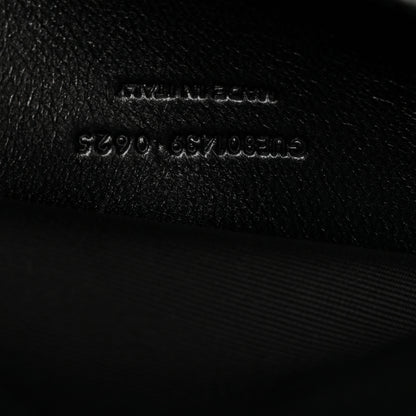 Saint Laurent Lambskin Chevron Quilted Medium LouLou Black 8 of 13