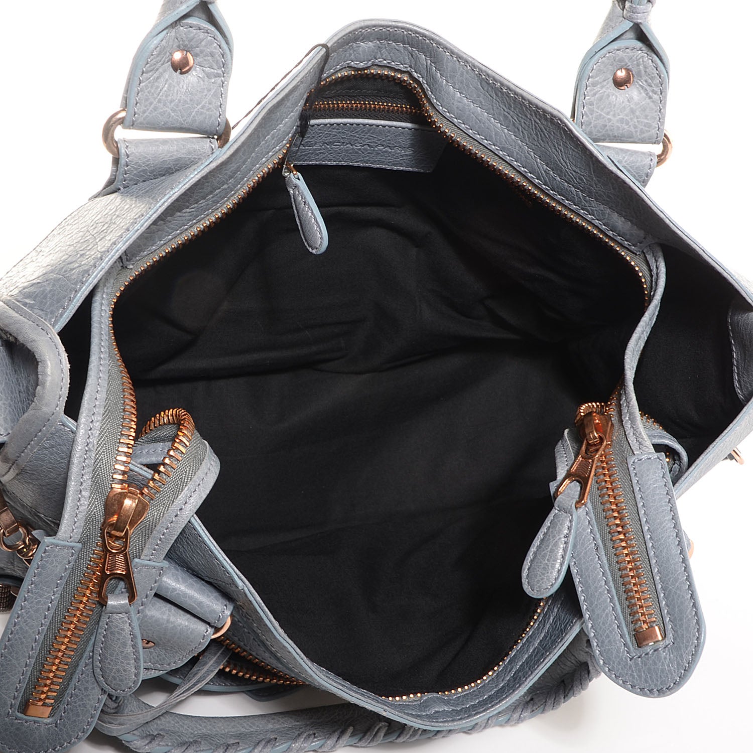 Balenciaga Agneau Giant 21 Rose Gold Hardware City Ardoise 5 of 12