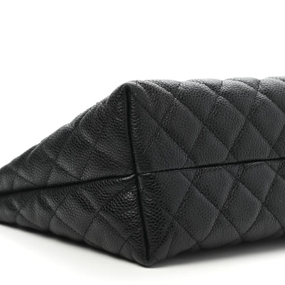 Chanel Caviar Quilted Cosmetic Case Black 9 of 10