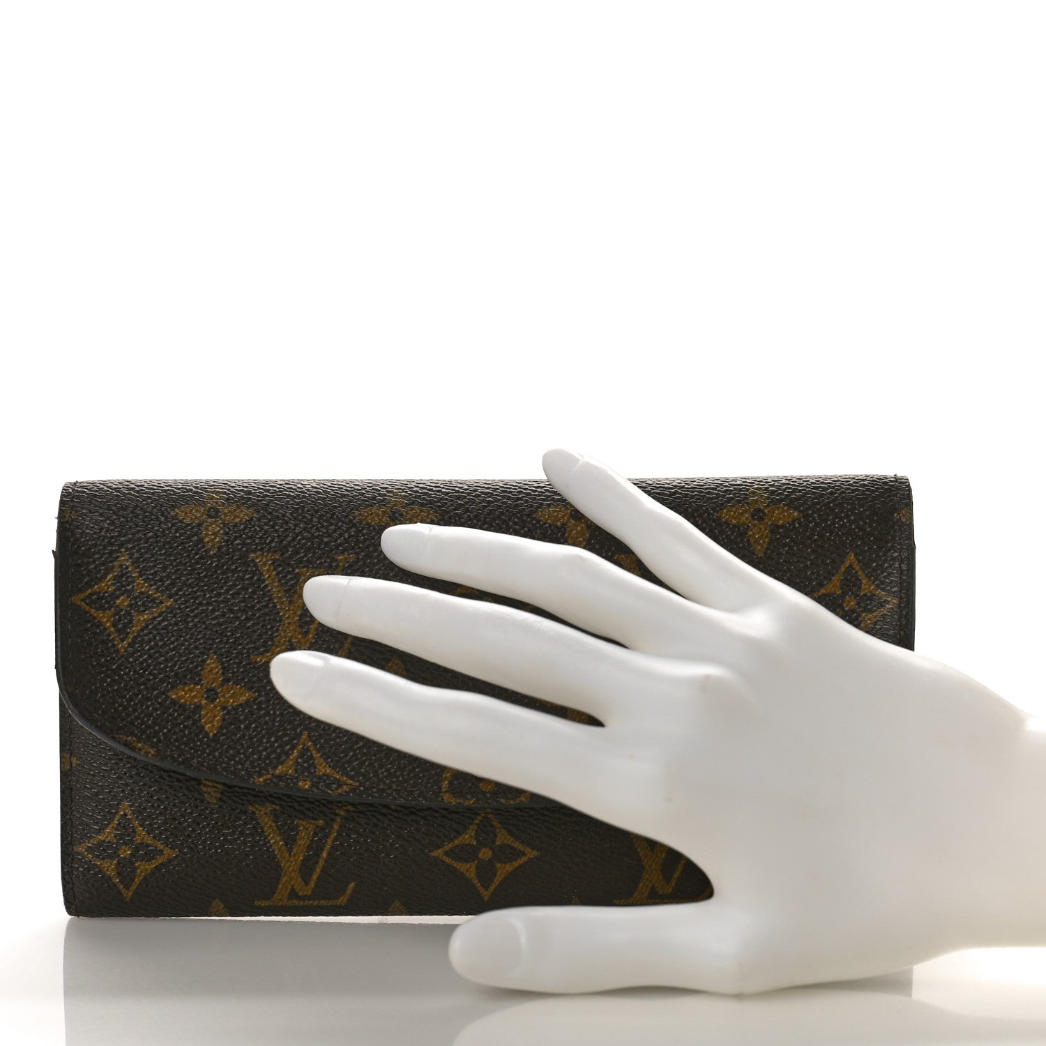 Louis Vuitton Monogram Emilie Wallet Rose Ballerine 2 of 13