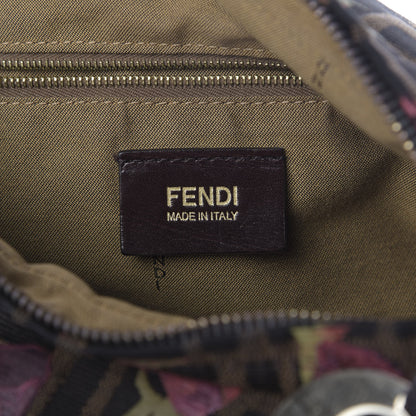 Fendi Zucca Rose Chef Hobo Tobacco 8 of 9