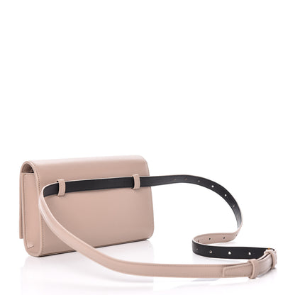 Saint Laurent Smooth Calfskin Monogram Kate Belt Bag Natural 3 of 9