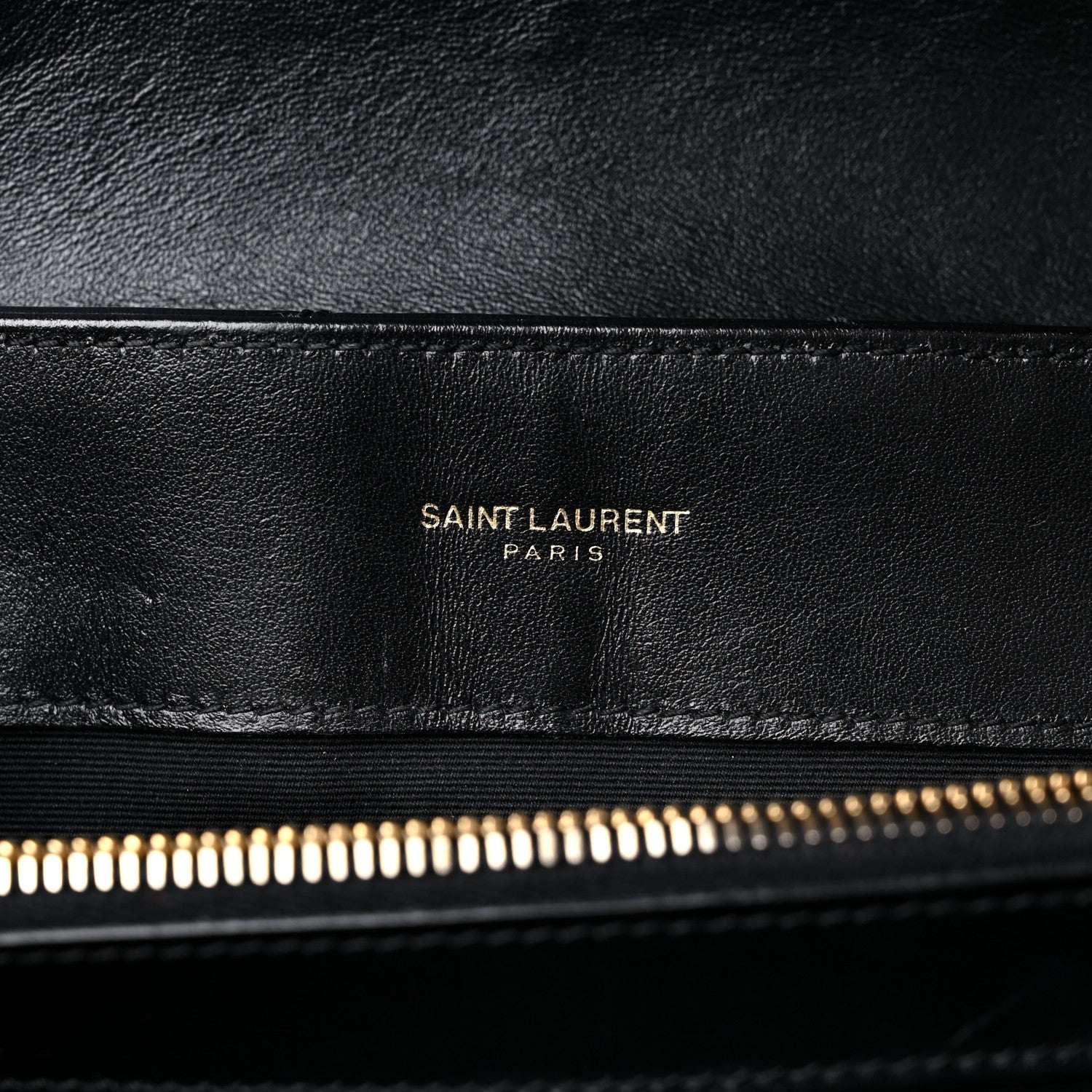 Saint Laurent Calfskin Y Quilted Monogram Medium Loulou Chain Satchel Black 5 of 18