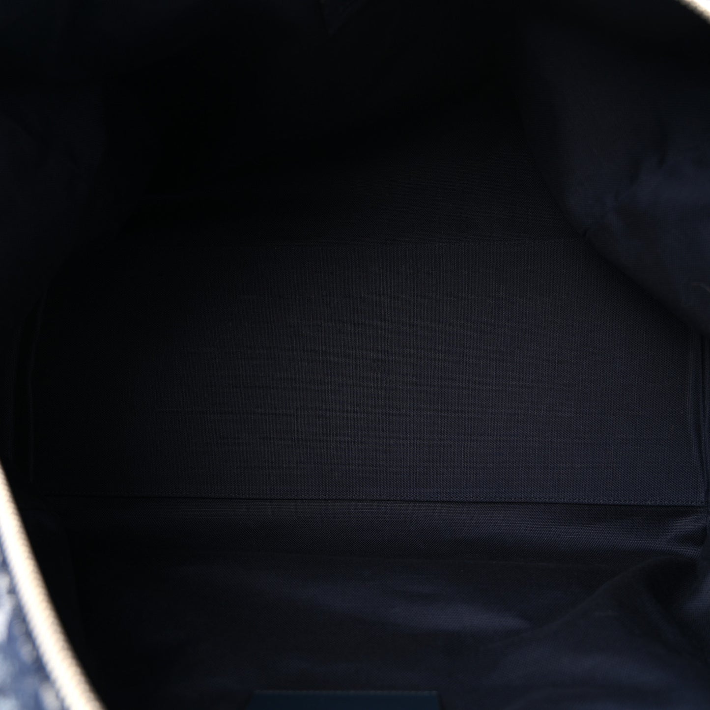 Denim Monogram Large Duffle Bag Deep Blue