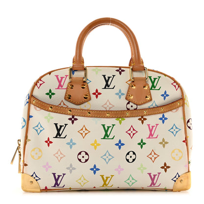 Louis Vuitton LOUIS VUITTON Monogram Multicolor Trouville White 1 of 10