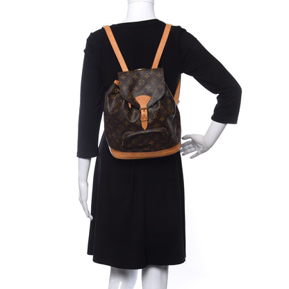 Louis Vuitton Monogram Montsouris MM Backpack 2 of 8