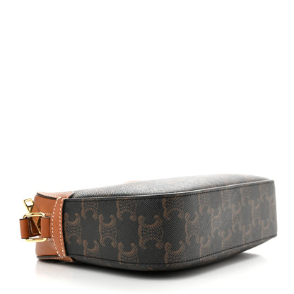 Celine Triomphe Canvas Small Camera Bag Tan 4 of 10