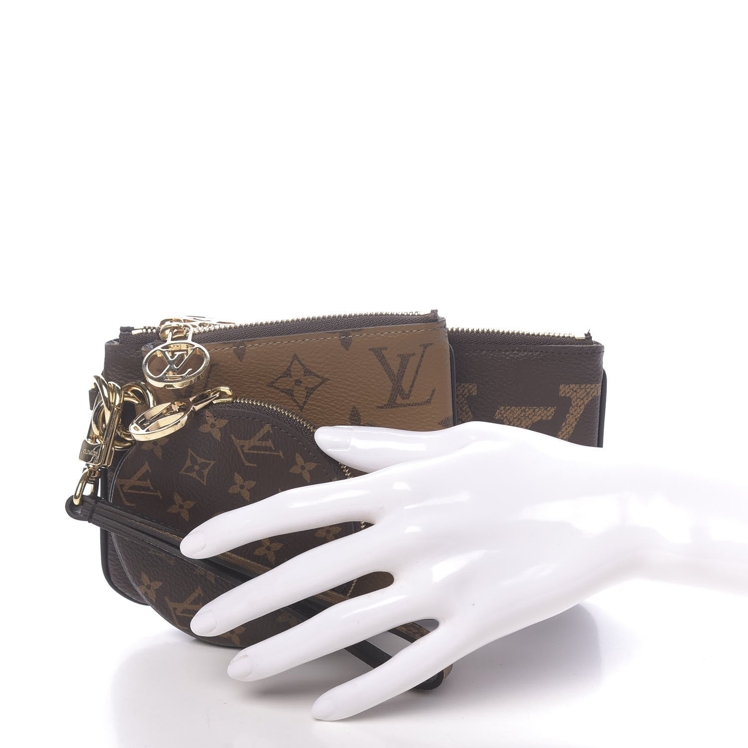 Louis Vuitton Reverse Monogram Giant Trio Pouch 2 of 7