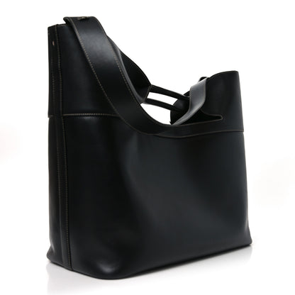 Alexander McQueen Calfskin Large The Bow Bag Black 4 of 10