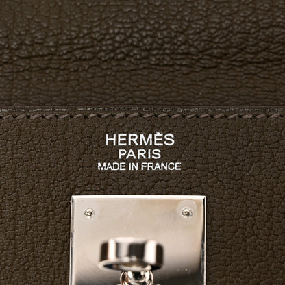 Hermes Chevre De Coromandel Kelly Retourne 32 Vert Olive 5 of 11