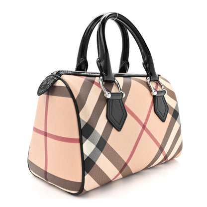 Burberry Nova Check Small Chester Bowling Bag Black 3 of 11