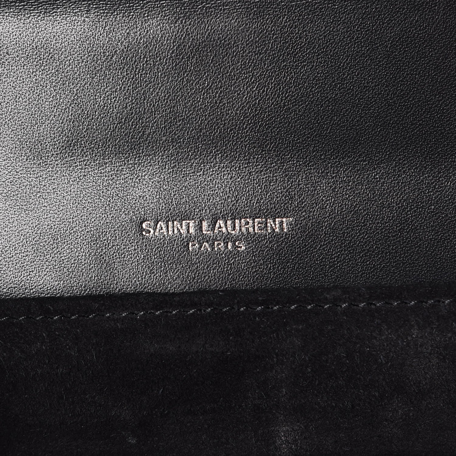 Saint Laurent Shiny Soft Calfskin Anguille Medium Bellechasse Black 7 of 10